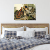 Ruffed Grouse von John Audubon Leinwanddruck (Insitu (Schlafzimmer))