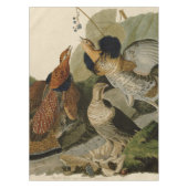Ruffed Grouse von John Audubon Tischdecke (Vorderseite)