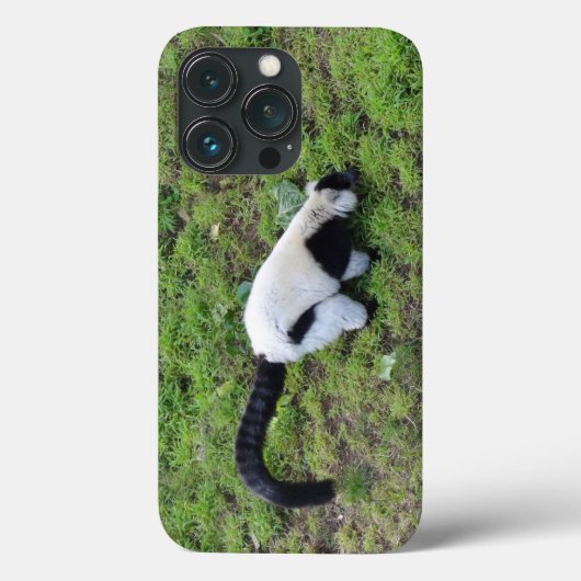 Ruffed Lemur #1 iPhone 13 Pro Case (Rückseite)