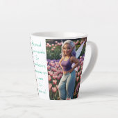 Ruffle Pedal Tulip Fairy Milchtasse (Rechte Ecke)