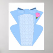 Ruffled Blue Tuxedo Poster (Vorne)