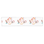 Ruffled Hen Art Table Runner Kurzer Tischläufer (Horizontal)