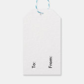 Ruffled Robin Gift Tags Geschenkanhänger (Rückseite)