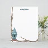 Ruffled Roof Reverie Unlineated Paper Sheet (Stehend Vorderseite)