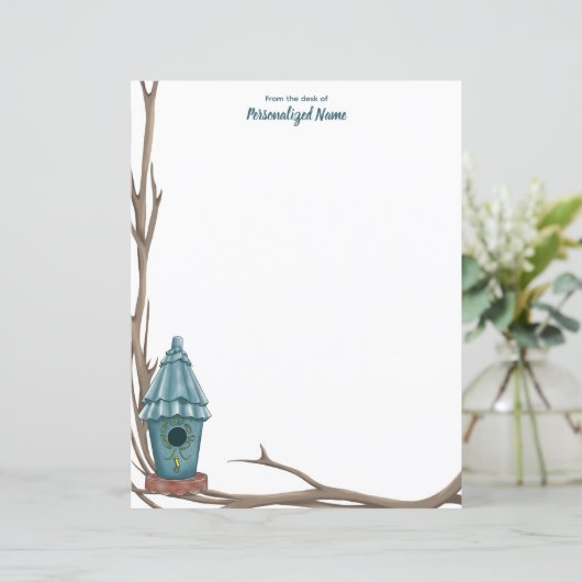 Ruffled Roof Reverie Unlineated Paper Sheet (Stehend Vorderseite)