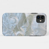 Ruffled White Lace Case-Mate iPhone Hülle (Rückseite (Horizontal))