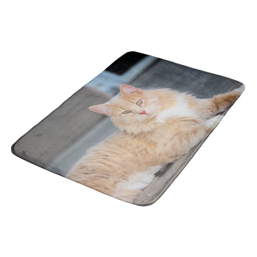 Ruffles Badematte (Schrägansicht)