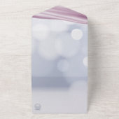 Ruffles Niedlich Girl mit Pearls Baby Dusche All In One Einladung (Außenbereich)