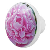"Ruffles of Pink Peony" Keramikknauf (Rechts)