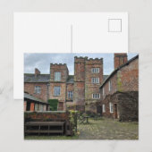 Rufford Old Hall Postkarte (Vorne/Hinten)