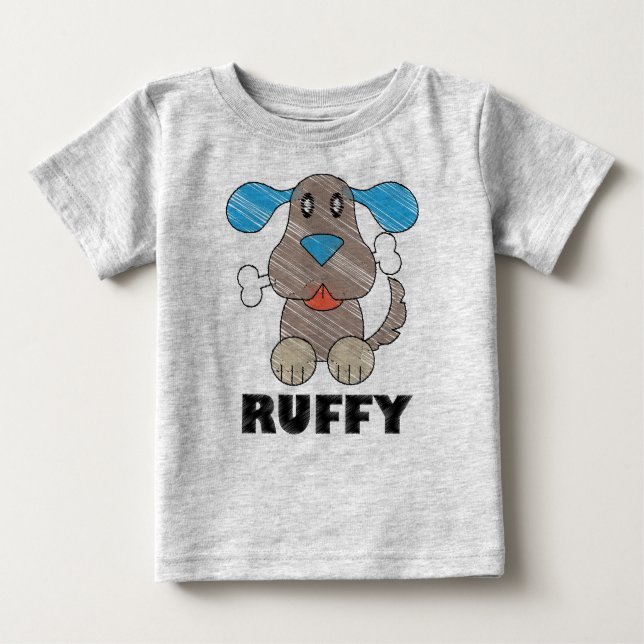 Ruffy - Baby Fine Jersey T - Shirt (Vorderseite)