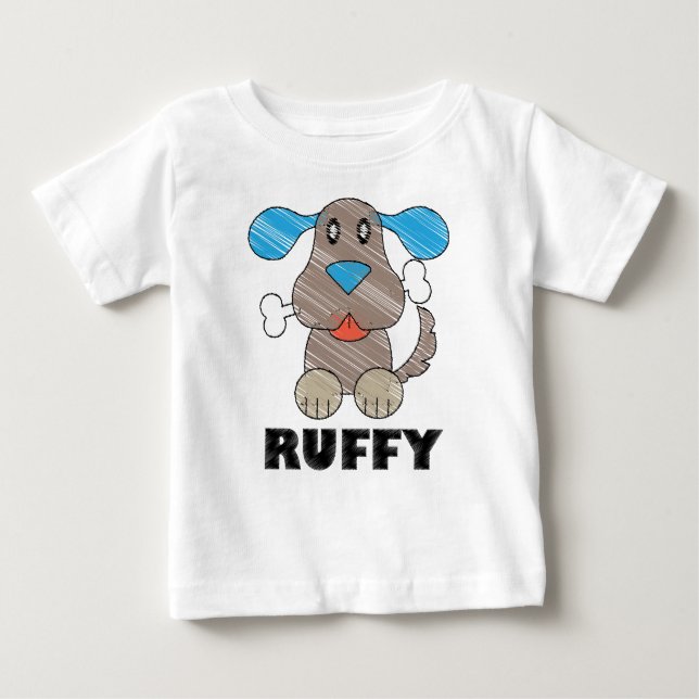 Ruffy - Baby Fine Jersey T - Shirt (Vorderseite)
