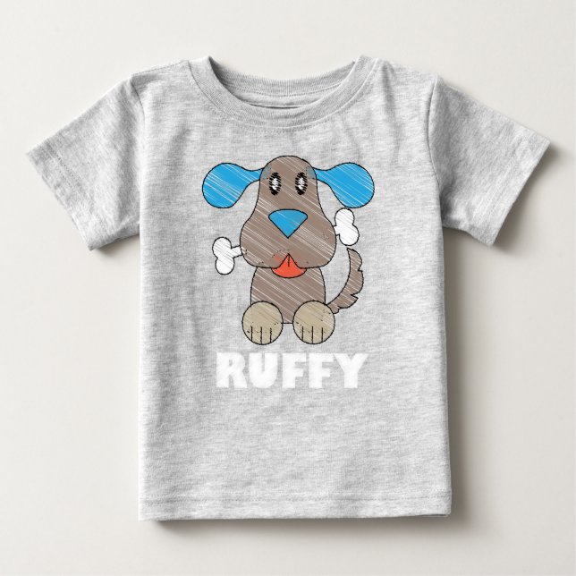 Ruffy - Baby Fine Jersey T - Shirt (Vorderseite)