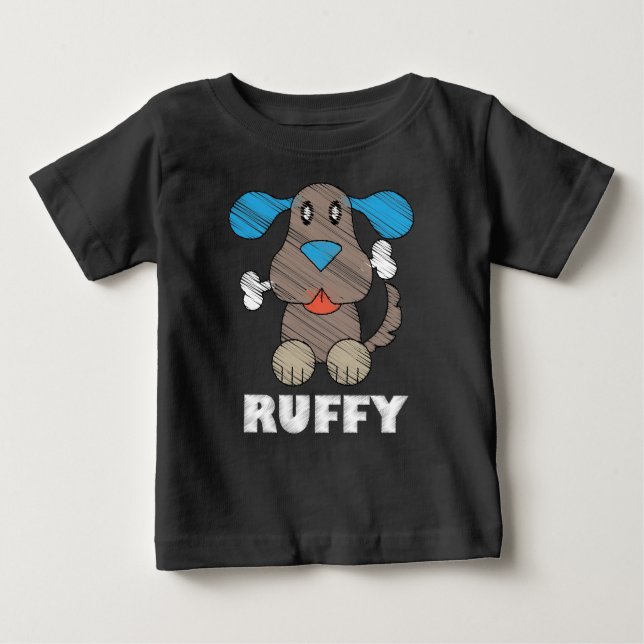 Ruffy - Baby Fine Jersey T - Shirt (Vorderseite)