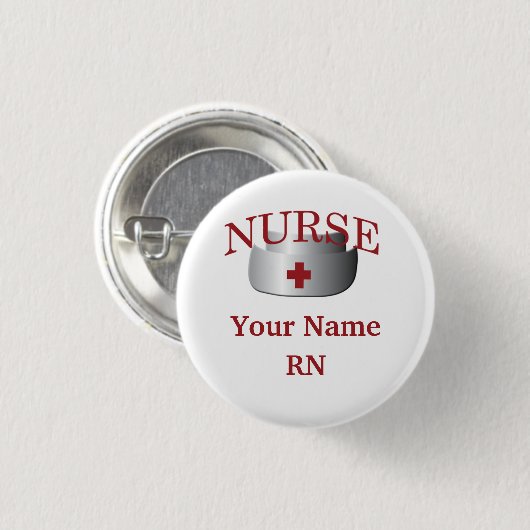 Rufname RN Round-Button Button (Vorne & Hinten)