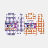 Rufous-beige-Welpe und Teleskop im Schloss Geschenkschachtel (Ungefaltet)