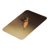 Rufous Hummingbird auf dem Flug Magnet (Linke Seite)