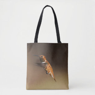 Rufous Hummingbird auf dem Flug Tasche