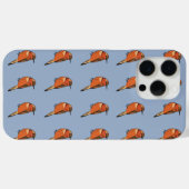 Rufous Hummingbird Case-Mate iPhone Hülle (Rückseite (Horizontal))