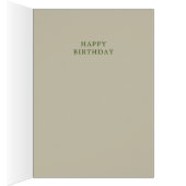 Rufous Hummingbird Geburtstagskarte (Innen (Rechts))