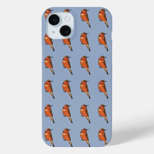 Rufous Hummingbird iPhone 15 Plus Fall Case-Mate iPhone Hülle (Rückseite)