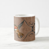 Rufous Hummingbird Kaffeetasse (VorderseiteRechts)