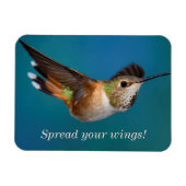 Rufous Hummingbird Magnet (Horizontal)