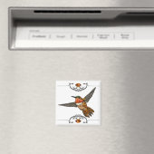 Rufous Hummingbird Magnet (In Situ (Geschirrspüler))