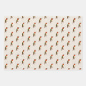 Rufous Hummingbird Pattern Geschenkpapier Set (Vorderseite)