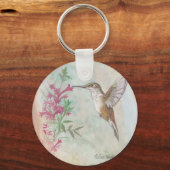 Rufous Hummingbird Schlüsselanhänger (Vorderseite)