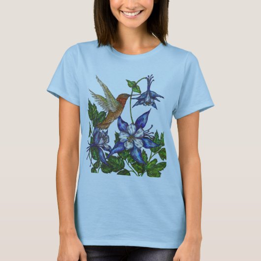 Rufous Hummingbird T-Shirt (Vorderseite)