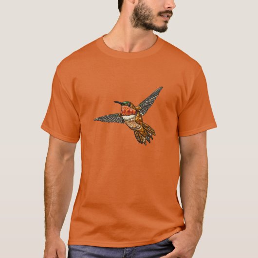Rufous Hummingbird T-Shirt (Vorderseite)