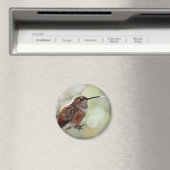 Rufous Hummingbird Tounge Magnet (In Situ (Geschirrspüler))