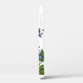 Rufous Hummingbird und Columbine Case-Mate iPhone Hülle (Rückseite / Links)