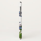 Rufous Hummingbird und Columbine Case-Mate iPhone Hülle (Hinten/Links)