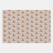 Rufous Hummingbird Wrapping Paper Sheets Geschenkpapier Set (Vorderseite 2)