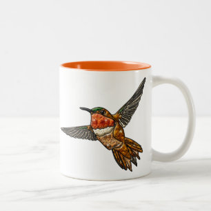 Rufous Hummingbird Zweifarbige Tasse
