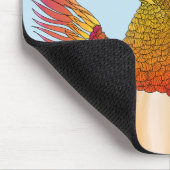 Rufous Hummingbirds auf einem Mauspad (Ecke)