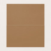 Rufous Hummingbirds Hochzeit von Platzkarten (Innenseite Aufgefaltet)