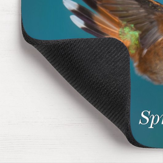Rufous Kolibri Mousepad (Ecke)