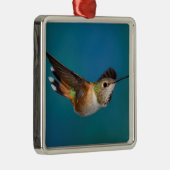 Rufous Kolibri Ornament Aus Metall (Rechts)
