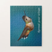 Rufous Kolibri Puzzle (Vertikal)