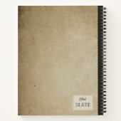 Rufous Milkcap Mushroom Personalisiert Notizblock (Rückseite)