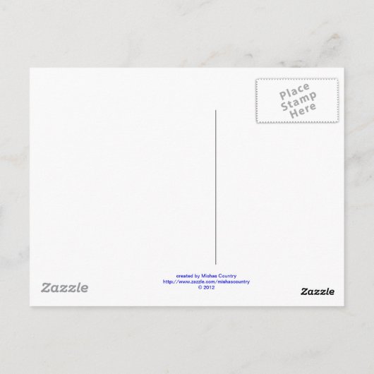 Rufous Sided Towhere Sparrow Postkarte (Rückseite)