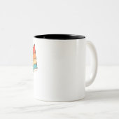 Ruft den Christlichen Glauben des Herrn Retro an Zweifarbige Tasse (VorderseiteRechts)