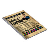 "Ruft die Comic-Anwälte" Notizbuch Notizblock (Rechte Seite)