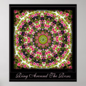 Ruft um die Rose herum. Poster (Vorne)