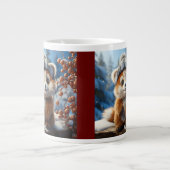 Rufus - Ein bezaubernder roter Panda Jumbo-Tasse (Vorderseite)