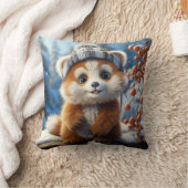 Rufus - Ein bezaubernder roter Panda Kissen (Decke)