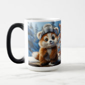 Rufus - Ein bezaubernder roter Panda Verwandlungstasse (Links)